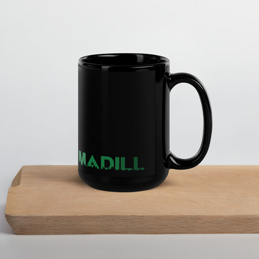 Madill Treeline Ceramic Black Mug