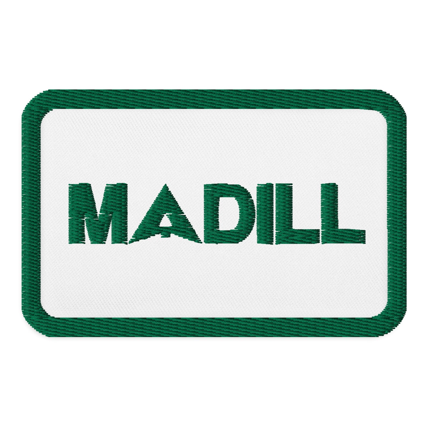 Madill Embroided Patch