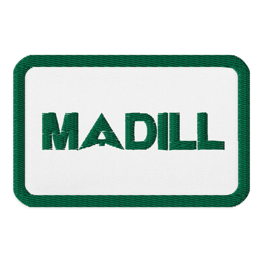 Madill Embroided Patch