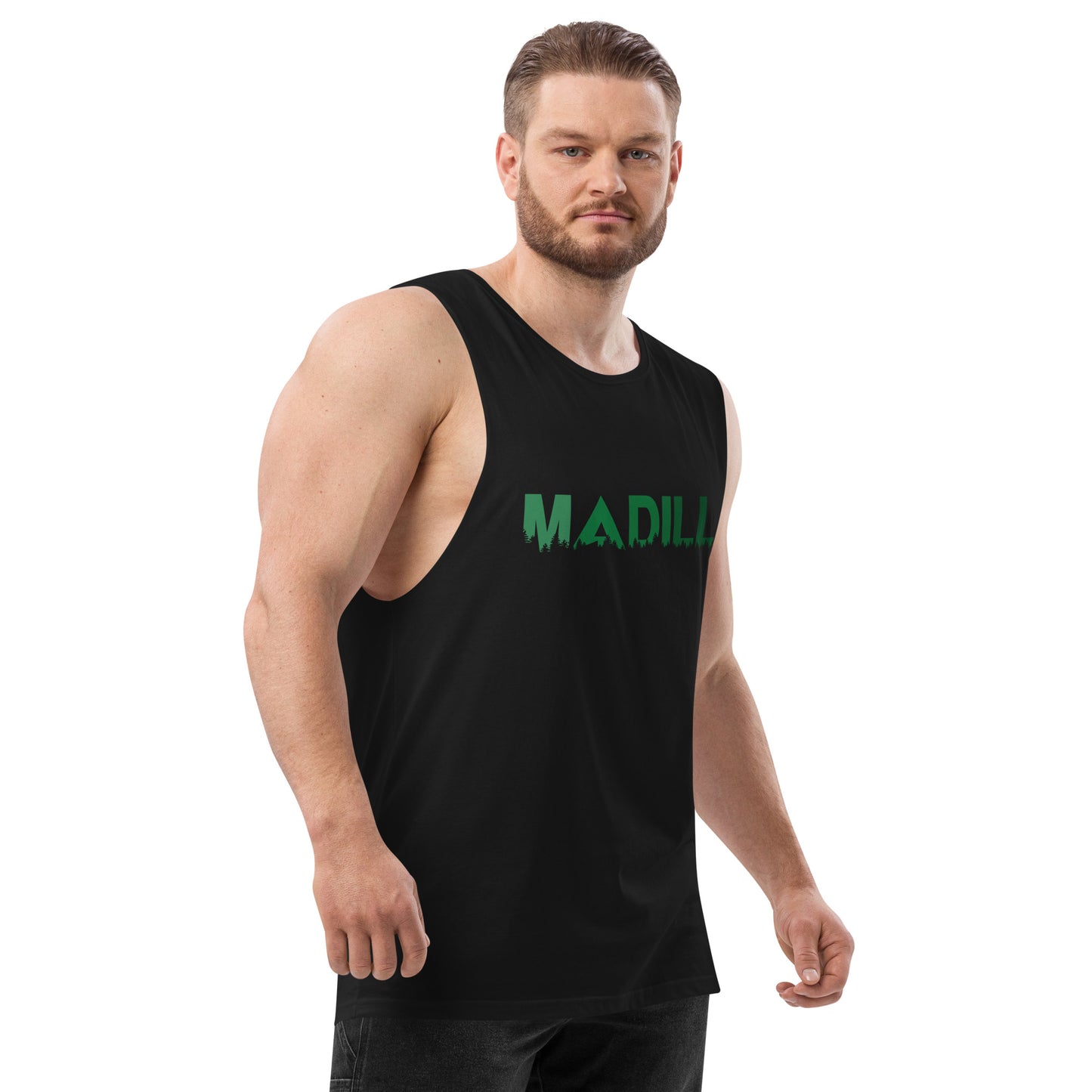 Madill Treeline Men’s Drop Arm Tank Top