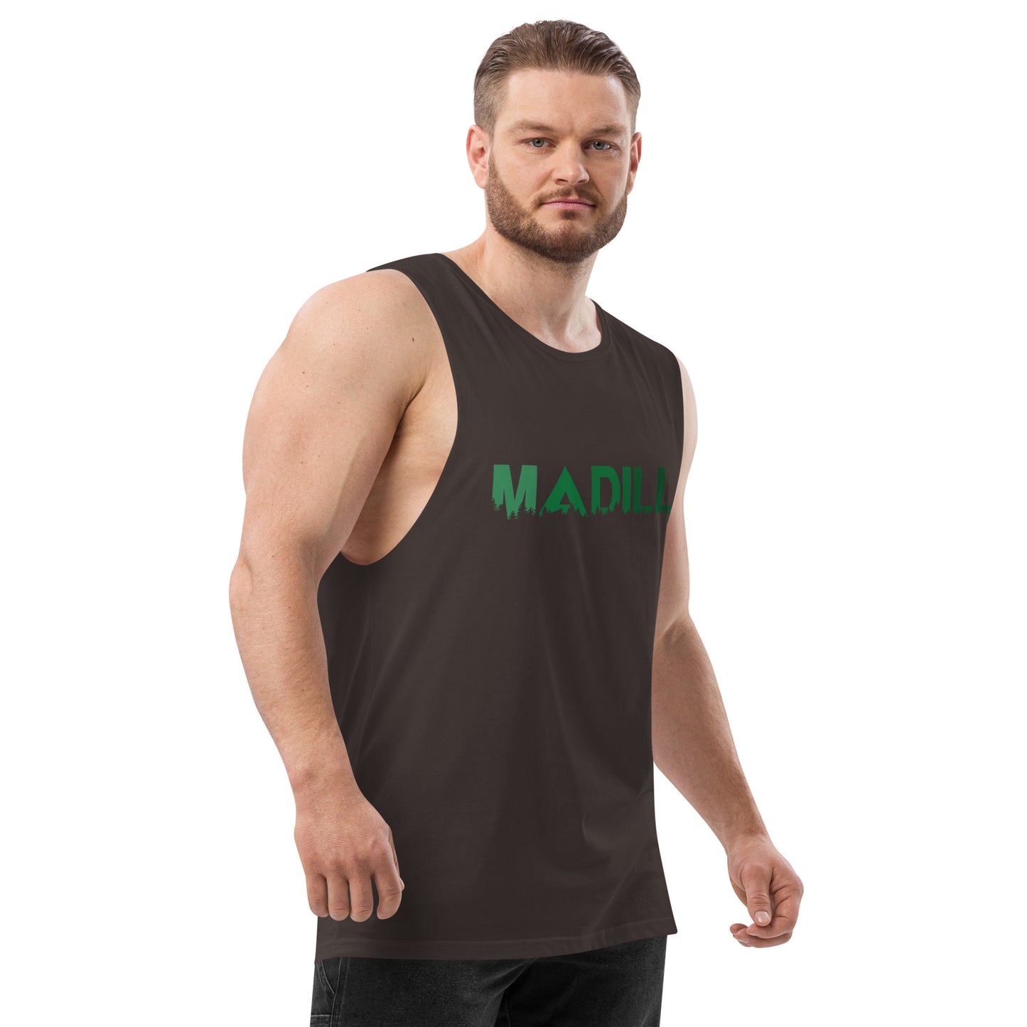 Madill Treeline Men’s Drop Arm Tank Top