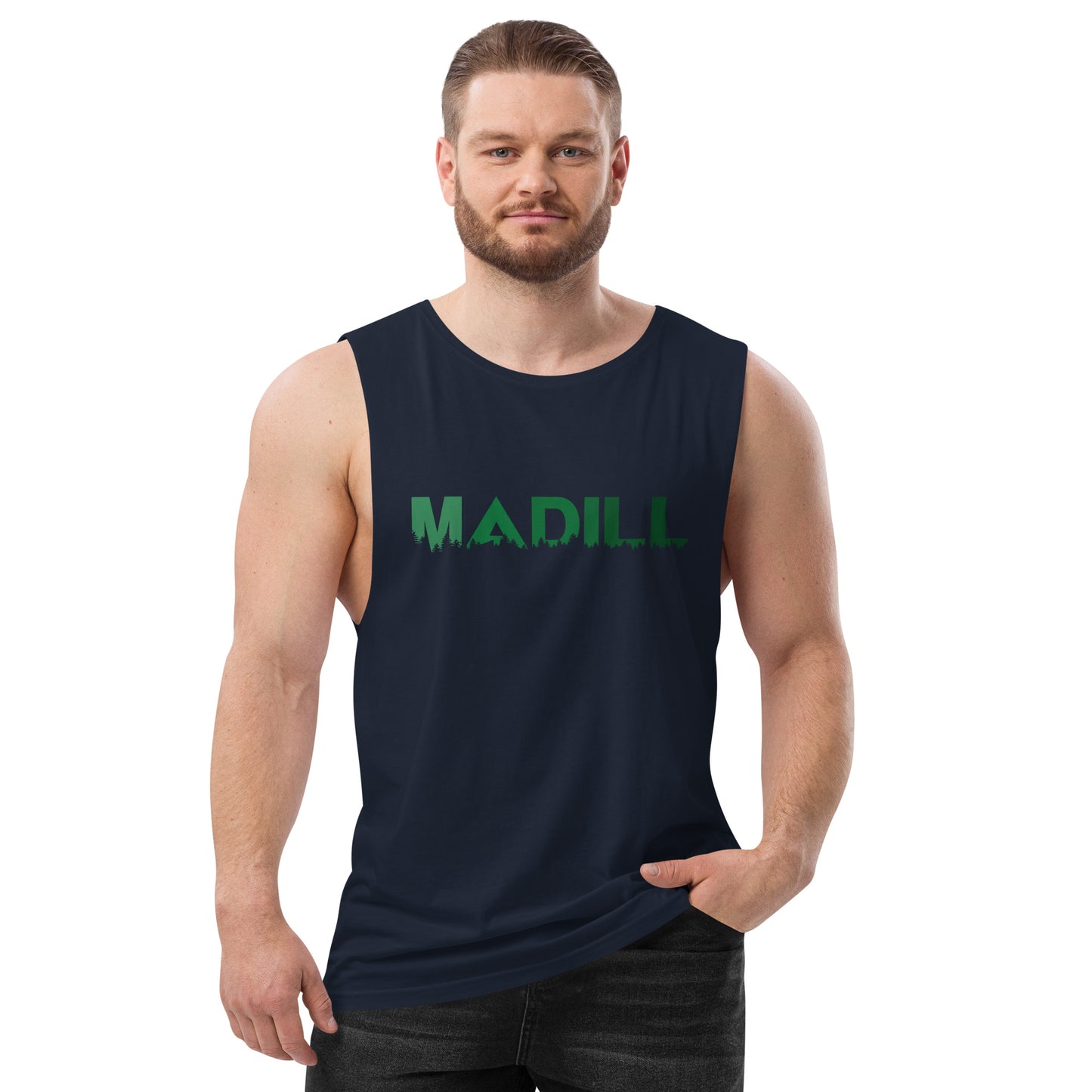 Madill Treeline Men’s Drop Arm Tank Top