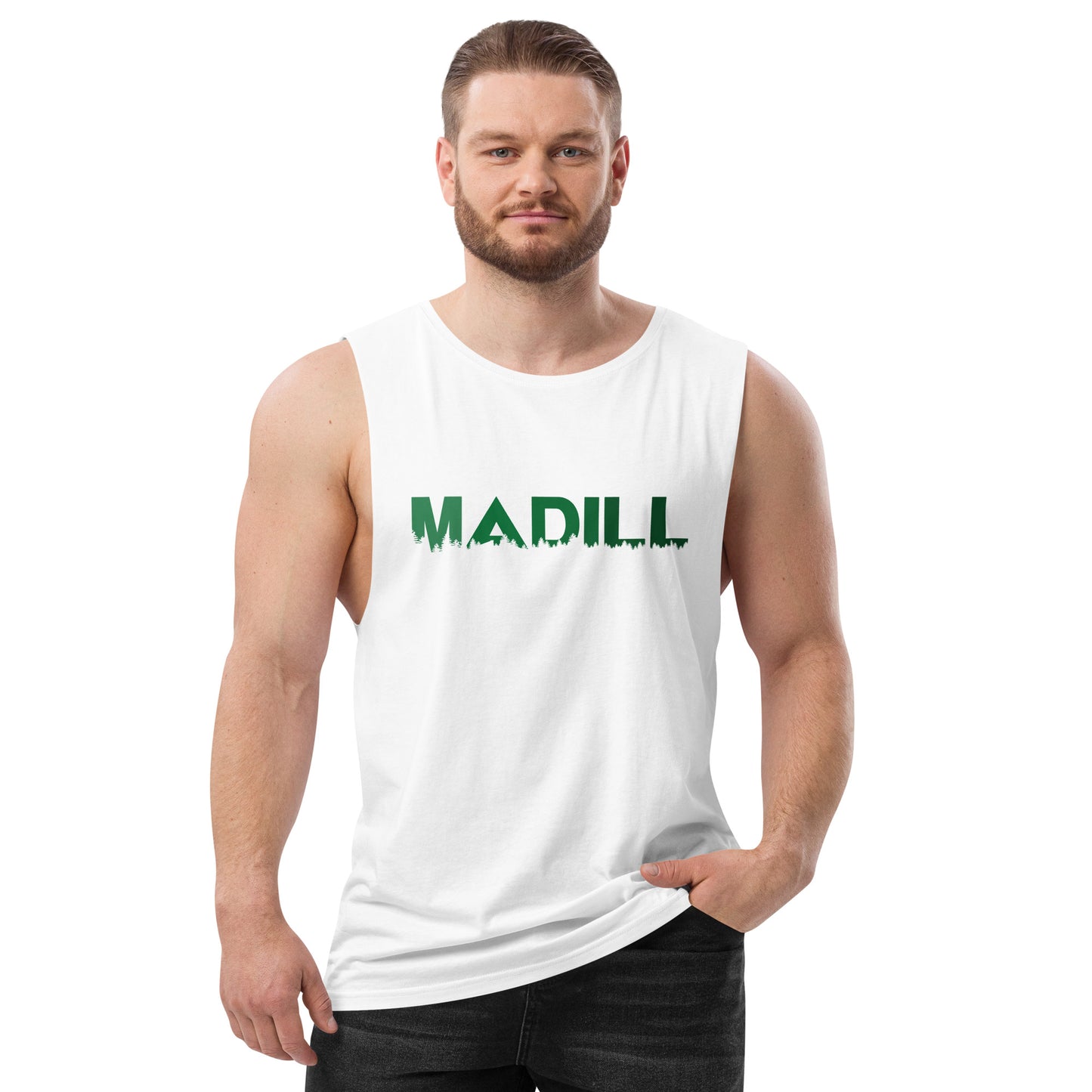 Madill Treeline Men’s Drop Arm Tank Top