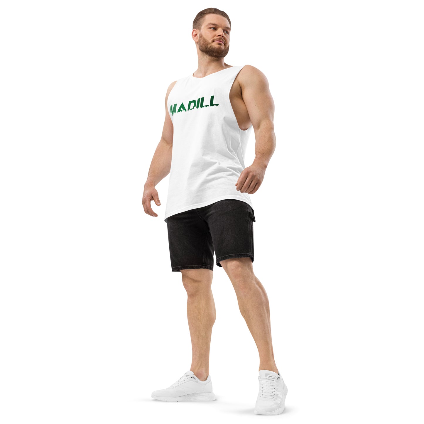 Madill Treeline Men’s Drop Arm Tank Top